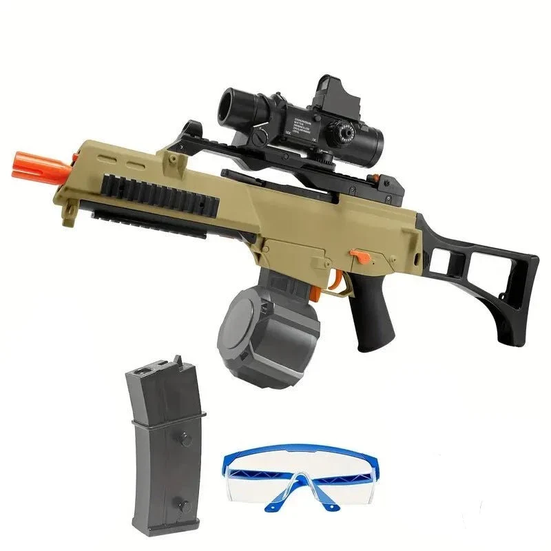 Gel Toy Nation G36C Sand Gel Ball Blaster – High-Performance. Eco-Friendly Toy Gun - tumbierware