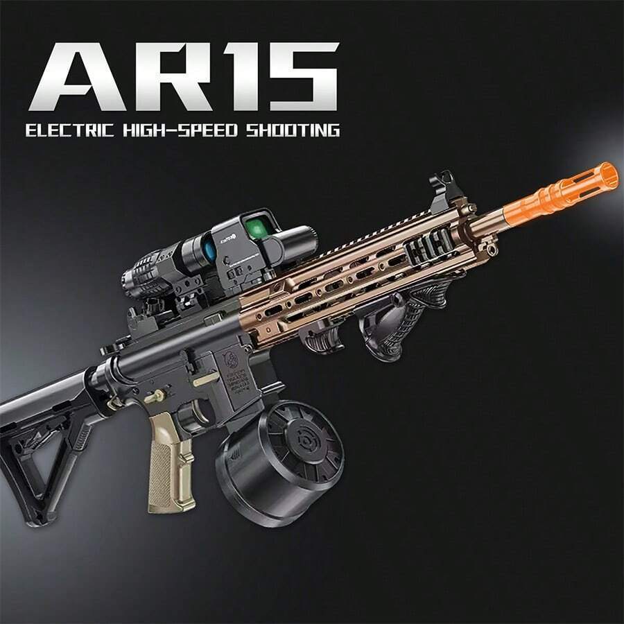 GEL TOY NATION AR-15 GEL BLASTER - tumbierware