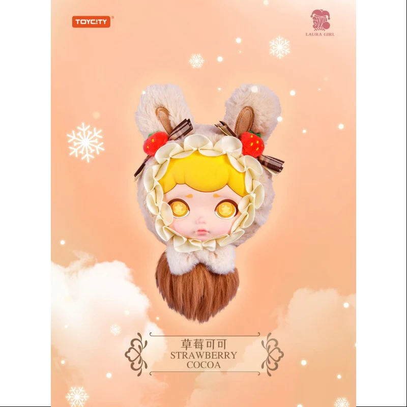 Laura Winter Tea Party Series Plush Headphone Bag Secret Strawberry Cocoa(1/72) - tumbierware