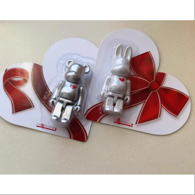 Bearbrick Valentine's Day 20th Anniv. Set 100% Limited Medicom Be@rbrick - tumbierware