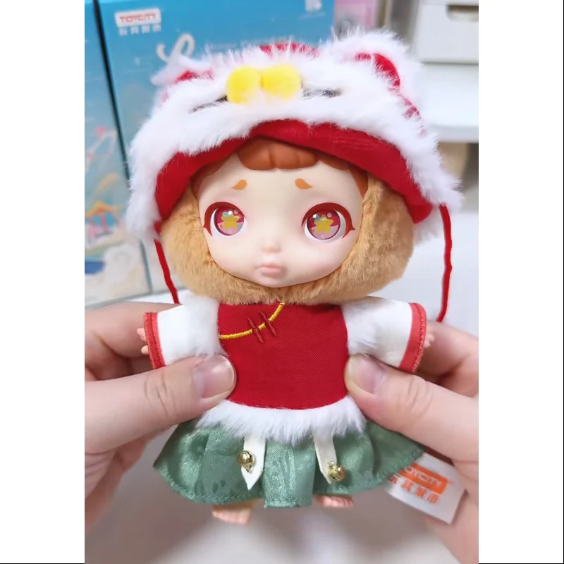 Laura Chinese Mythic Beasts Series Vinyl Plush Pendant Secret Suanni Protects The Forest(1/72) - tumbierware