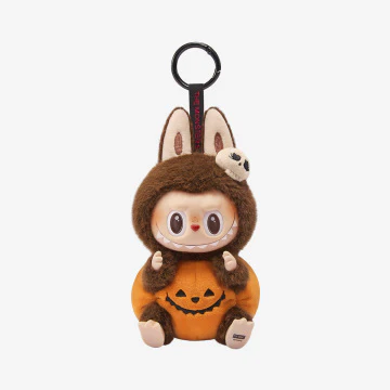 LABUBU Happy Halloween Party Series-Sitting Pumpkin Vinyl Plush Pendant - tumbierware