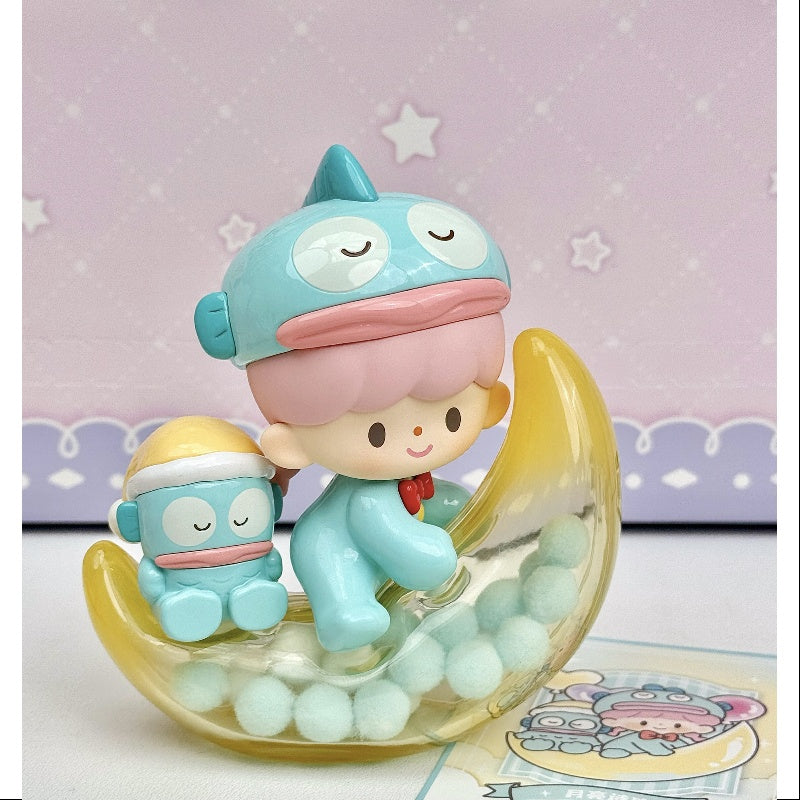 zZoton Sanrio Characters Preparation Before Bedtime Series Moon Choir Hangyodon zZoton - tumbierware