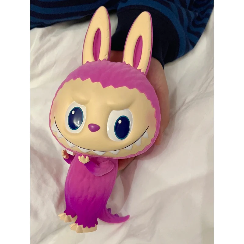 Labubu The Monsters Zimomo Fuzzy Moss Purple Figurine 2024 PTS Limited - tumbierware
