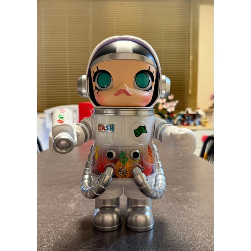 MEGA SPACE MOLLY 400% Jon Burgerman Space Cadets Series Secret CASH 2025 Limited Edition - tumbierware
