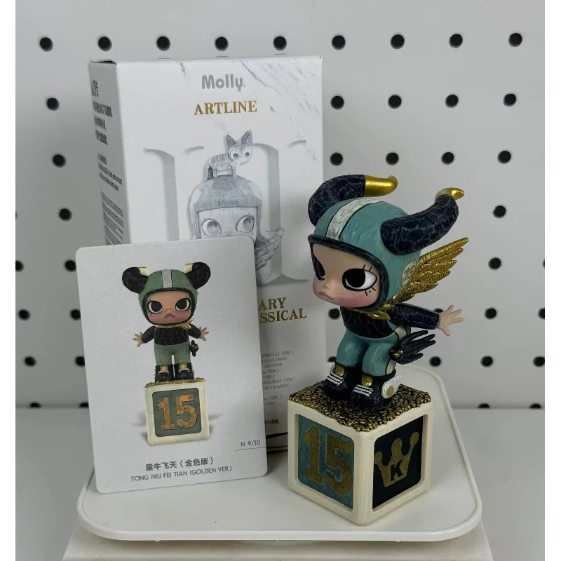 MOLLY Anniversary Statues Classical Retro 2 Series Tong Niu Fei Tian(Golden Ver.) - tumbierware