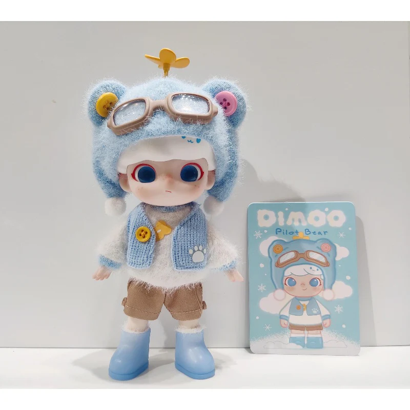 DIMOO Pilot Bear Action Figure - tumbierware