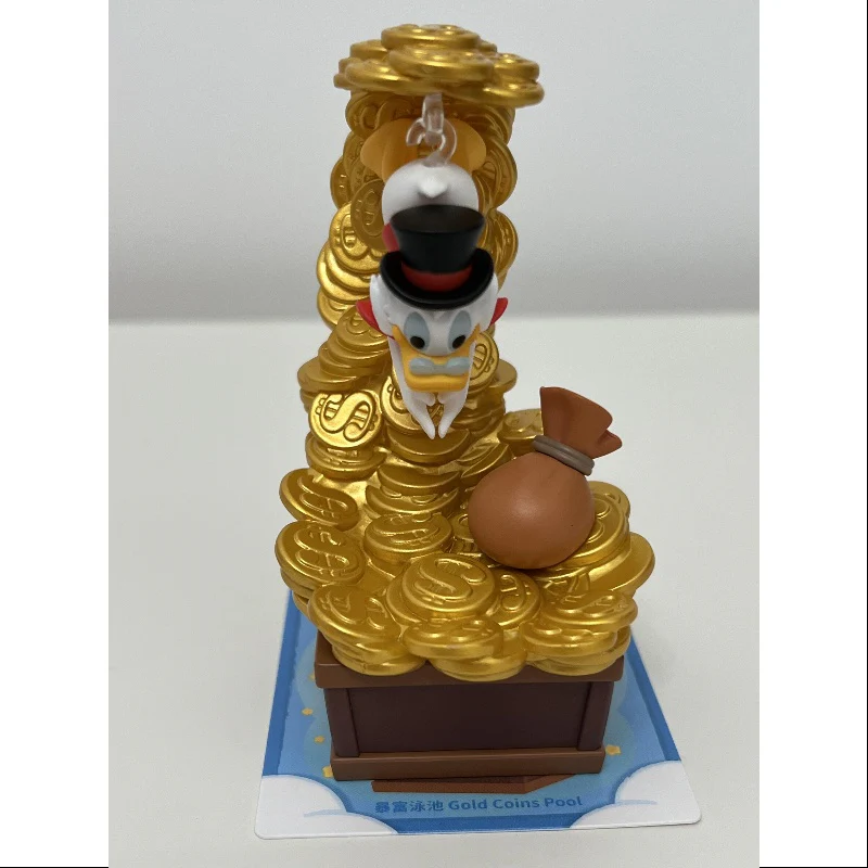 Pop Mart The Wonderful Dreams of Mickey and His Friends Series Scene Sets Gold Coins Pool - tumbierware