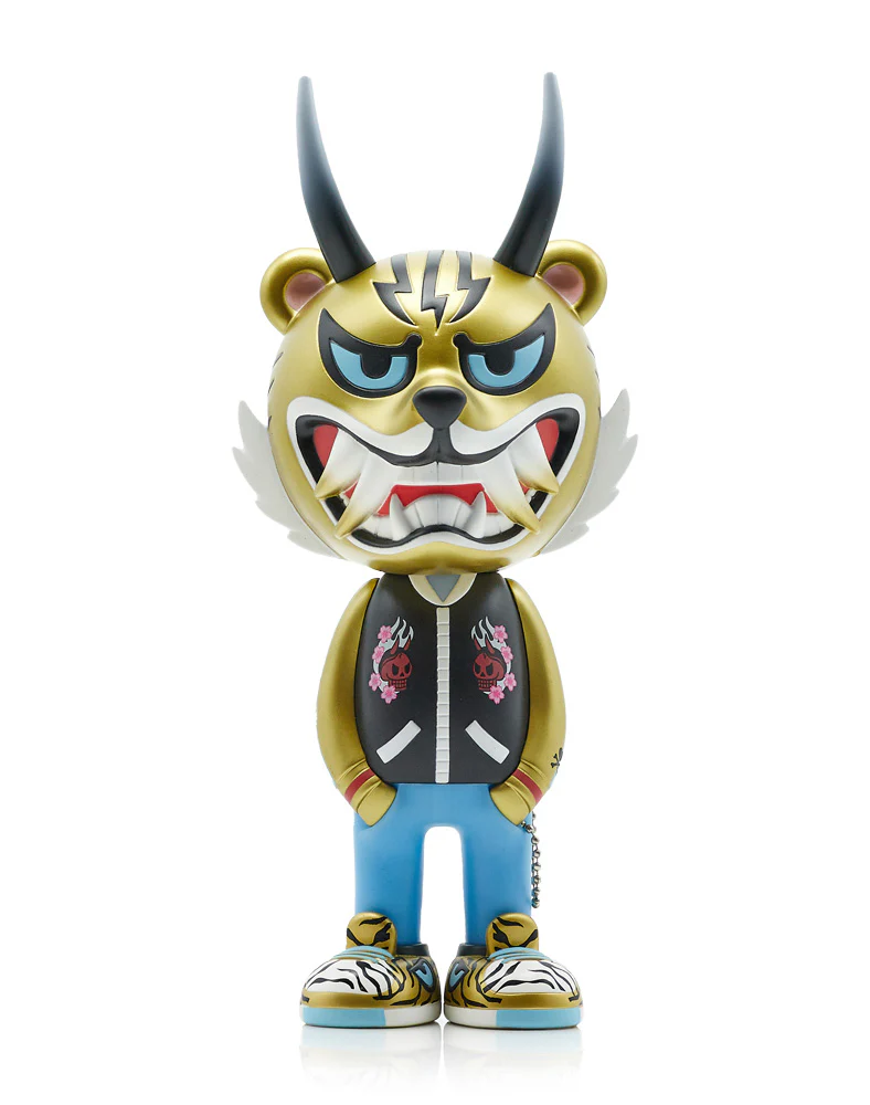 tokidoki Tigeroni Sofubi (Gold) - tumbierware