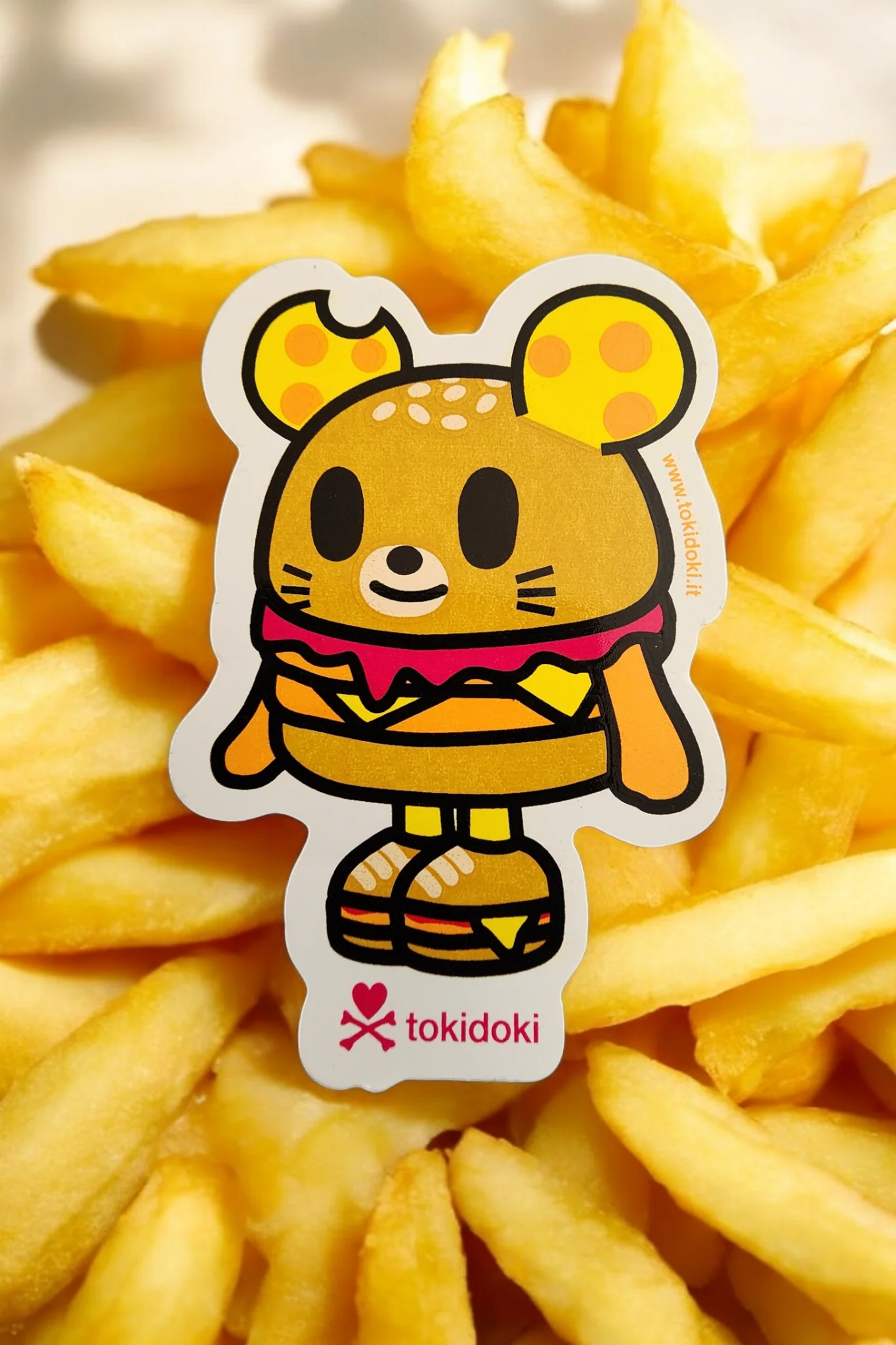 Tokidoki Hamburger Sticker - tumbierware