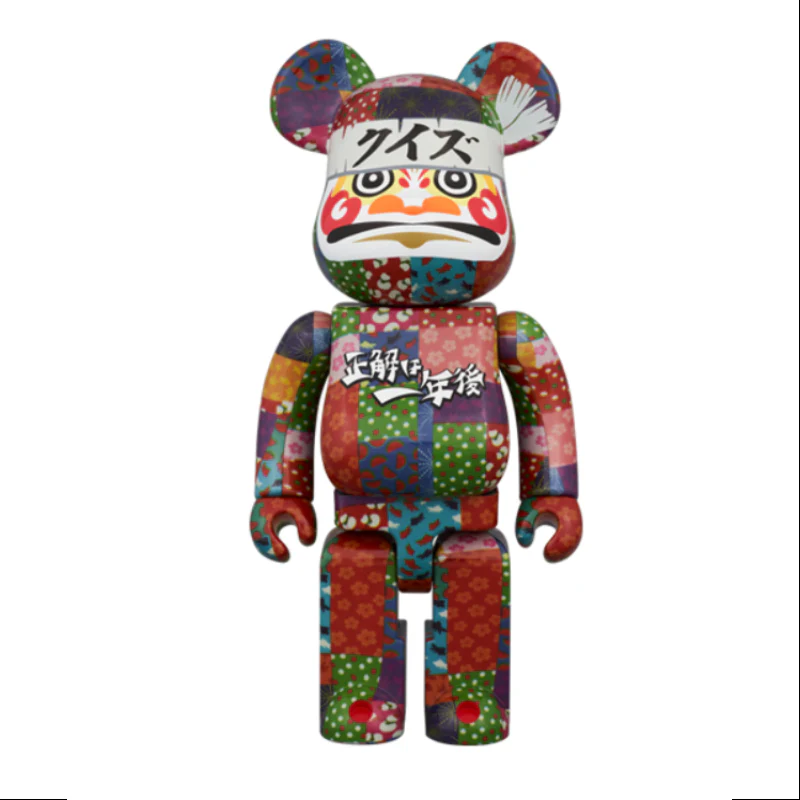 Bearbrick Daruma Quiz Answer Is One Year Later 400% Be@rbrick 2024 Limited - tumbierware