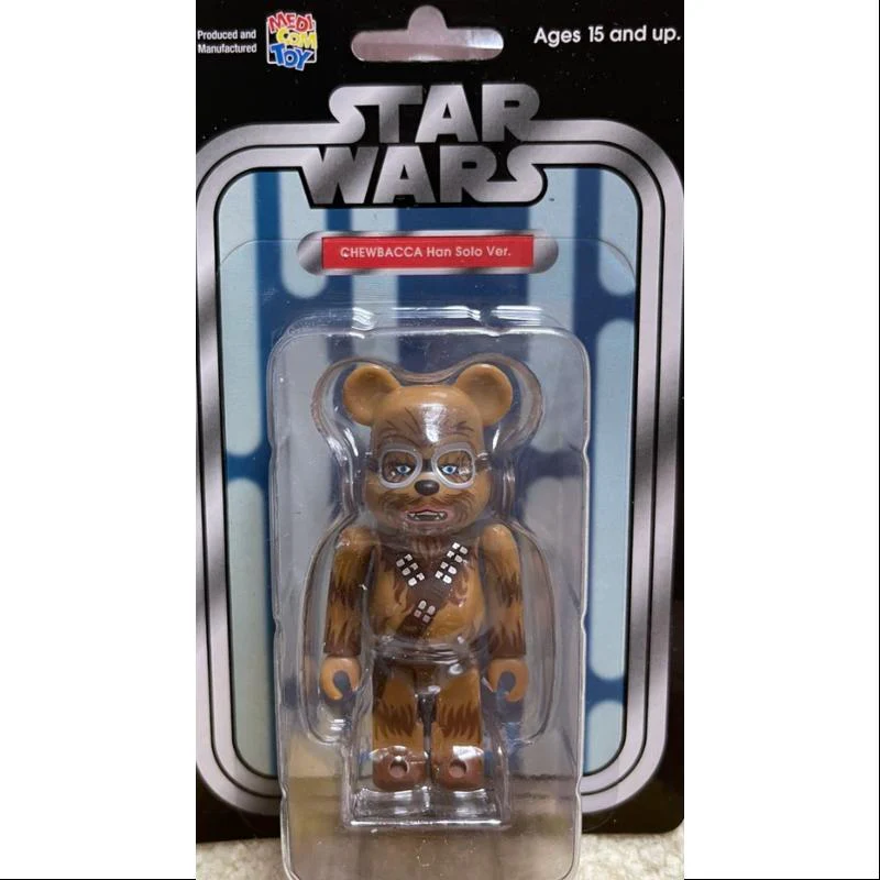Bearbrick STAR WAR CHEWBACCA Han Solo Ver. 100% Limited Medicom Be@rbrick - tumbierware
