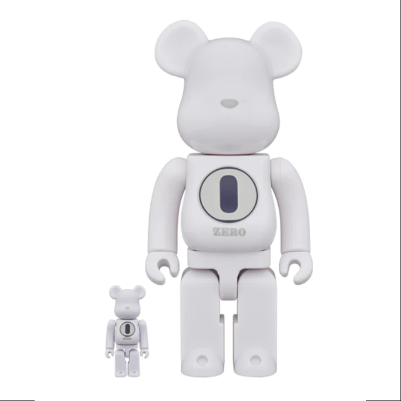Bearbrick ROBERT INDIANA x fragmentdesign White 400% & 100% Be@rbrick 2024 Limited - tumbierware