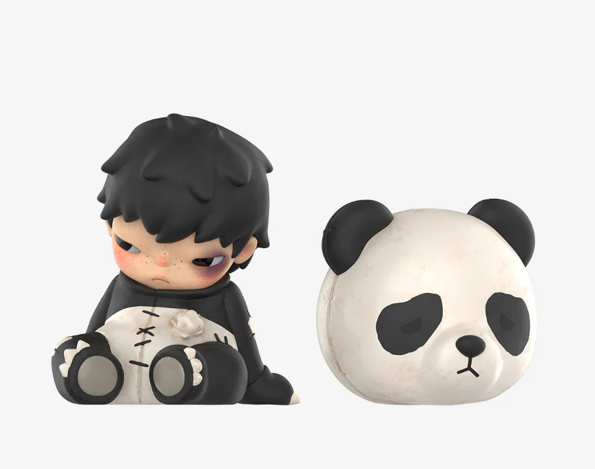 Hirono Doll Panda Figure by POP MART - tumbierware