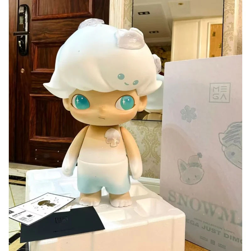 MEGA Just DIMOO 1000% Snowman Limited Figure - tumbierware