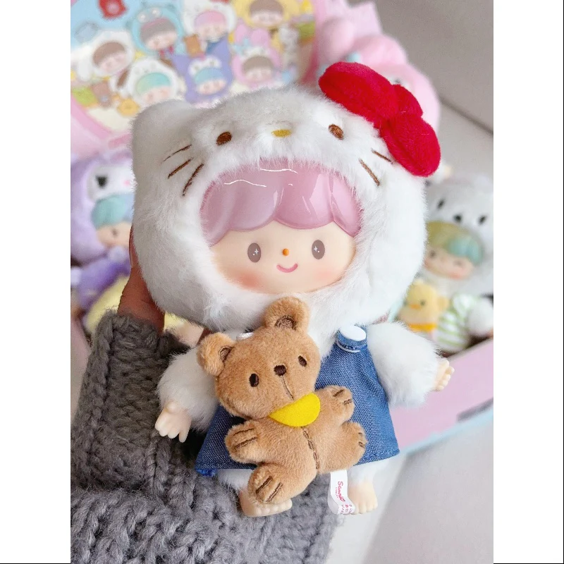 zZoton Sanrio Characters Love League Buddies Series Vinyl Plush Doll Hello Kitty zZoton - tumbierware
