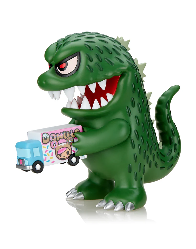 tokidoki x Godzilla 9 Sofubi (Green) - tumbierware