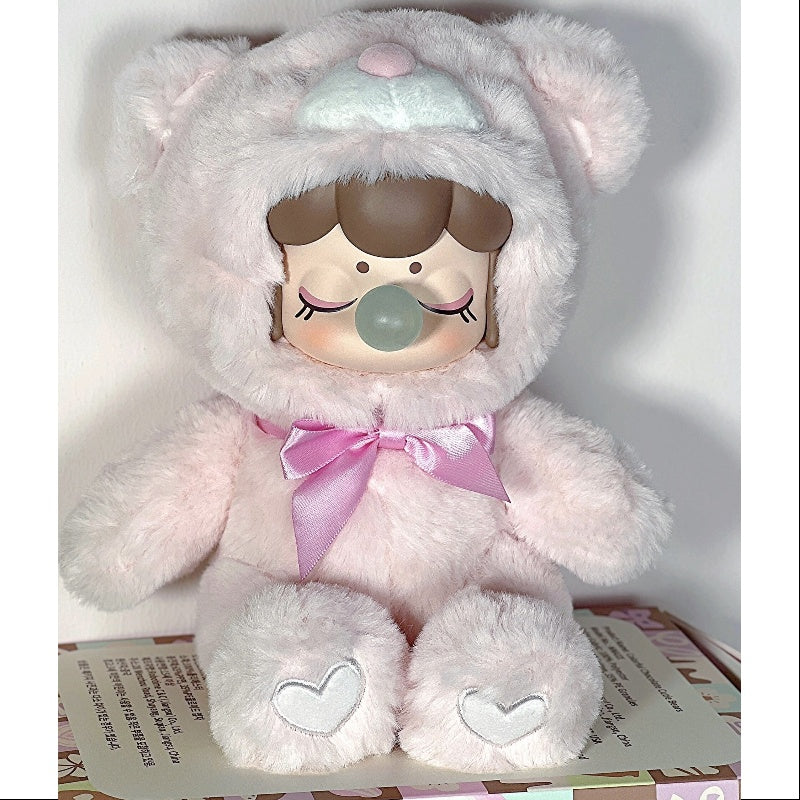 Nanci Colorful Chocolate Cutie Bears Series Vinyl Plush Strawberry Truffle - tumbierware