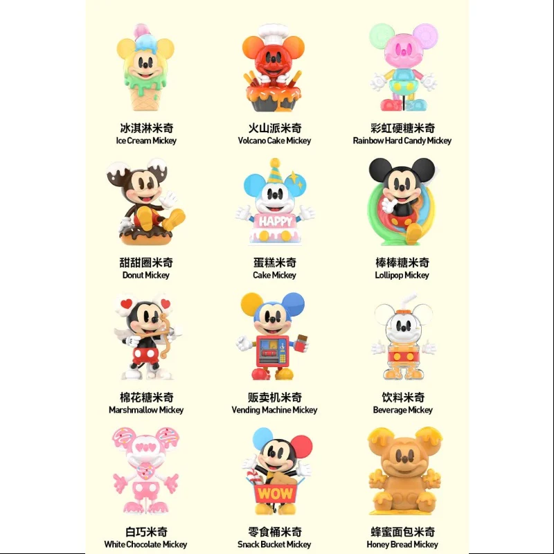 Disney Mickey Childhood of Boundless Imagination Series Whole Set Opened - tumbierware