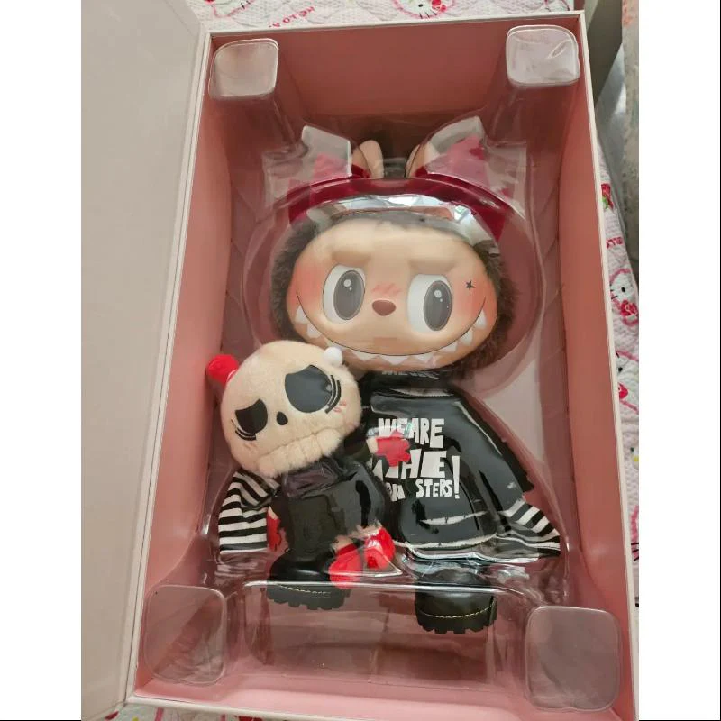 Labubu The Monsters Catch Me If You Like Me Series Vinyl Doll Black Limited Edition - tumbierware