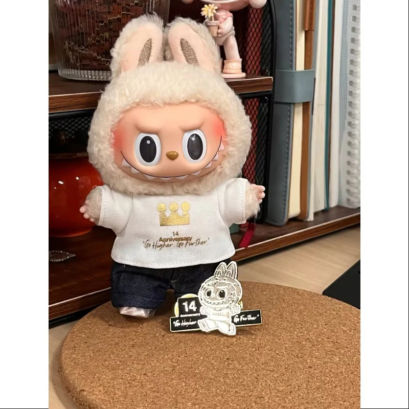 Labubu The Monsters Pop Mart 14th Anniversary Vinyl Plush Pendant 2024 Limited Edition - tumbierware