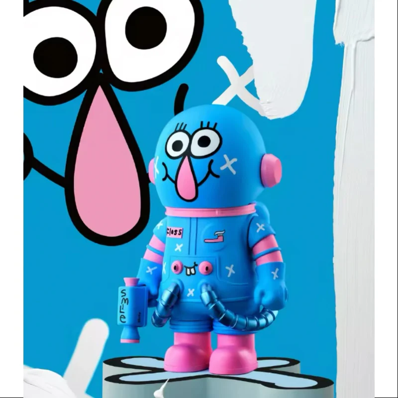MEGA SPACE MOLLY 400% Jon Burgerman Space Cadets Series FLOSS 2025 Limited Edition - tumbierware