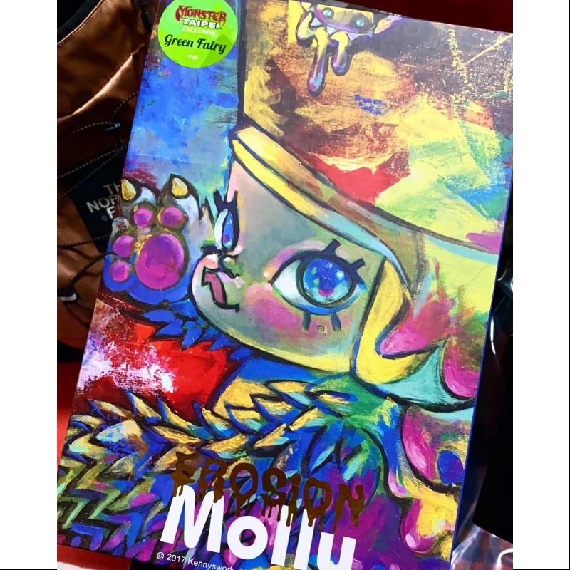 MOLLY X Instinctoy Erosion Molly Green Fairy 2017 Limited Edition - tumbierware