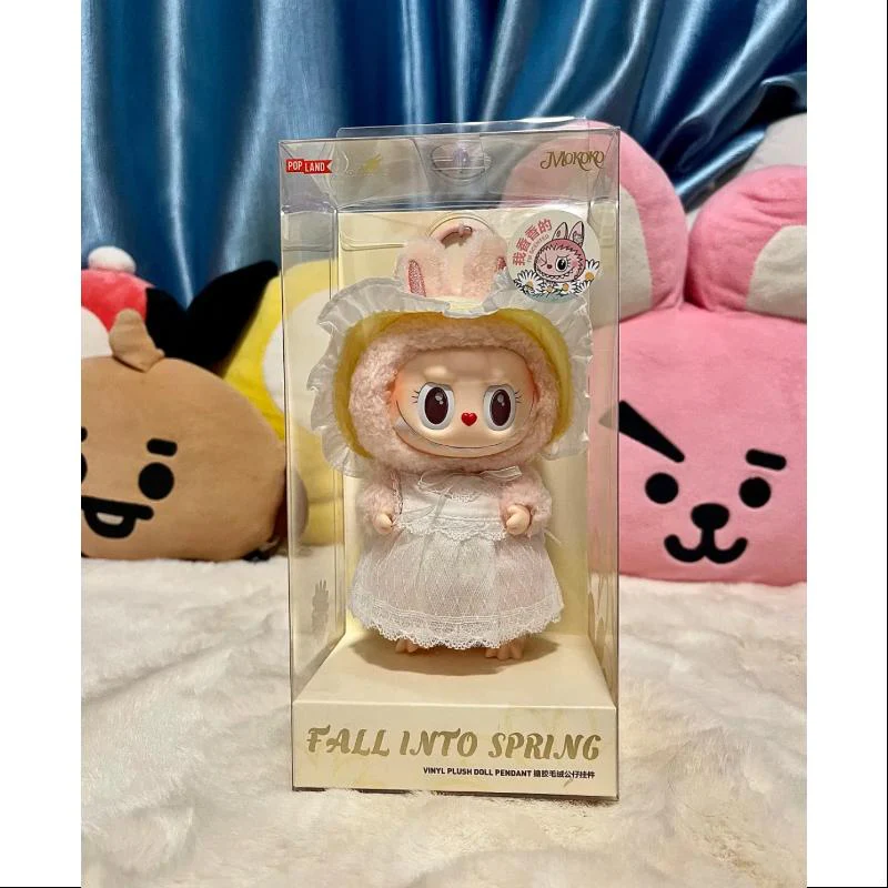 Labubu Mokoko Fall into Spring Vinyl Plush Doll Pendant Limited Edition - tumbierware
