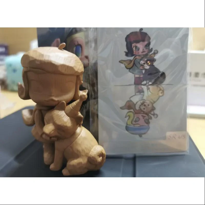 MOLLY Anniversary Statues Classical Retro Series 1 With You for 12 Years(Wooden ver.) - tumbierware