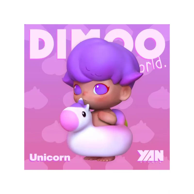 DIMOO In Thailand Unicorn Limited Figure - tumbierware