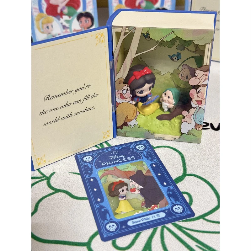 Pop Mart Disney Princess Fairy Tales Series Scene Sets Secret Snow White And The Seven Dwarfs(1/96) - tumbierware