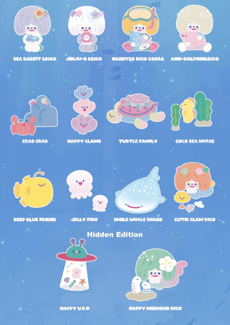 RiCO'S HAPPY SEA PRESENT SERIES - tumbierware