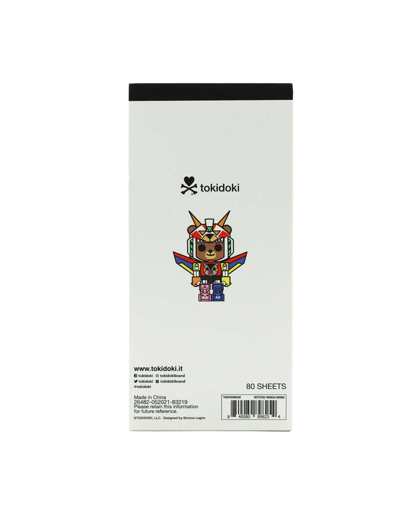 Manga Mania Notepad Tokidoki - tumbierware