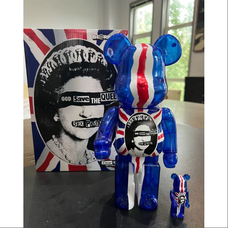 Bearbrick Sex Pistols God Save The Queen 400% & 100% Be@rbrick Limited - tumbierware