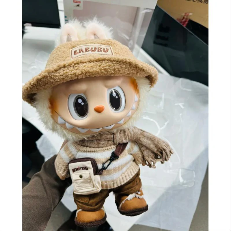 Labubu The Monsters Dress be Latte Vinyl Plush Doll Limited Edition - tumbierware
