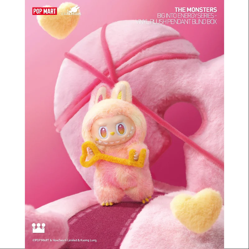 Labubu The Monsters Big into Energy Series Vinyl Plush Pendant Loyalty - tumbierware