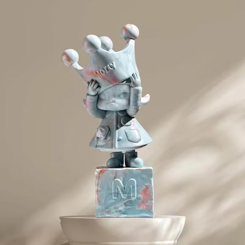 MOLLY Anniversary Statues Classical Retro 2 Series Secret MC MOLLY(White Stone) - tumbierware