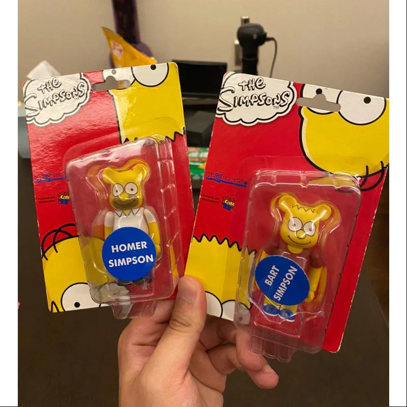 Bearbrick THE SIMPSON 1st Generation SET 100% Limited Medicom Be@rbrick - tumbierware