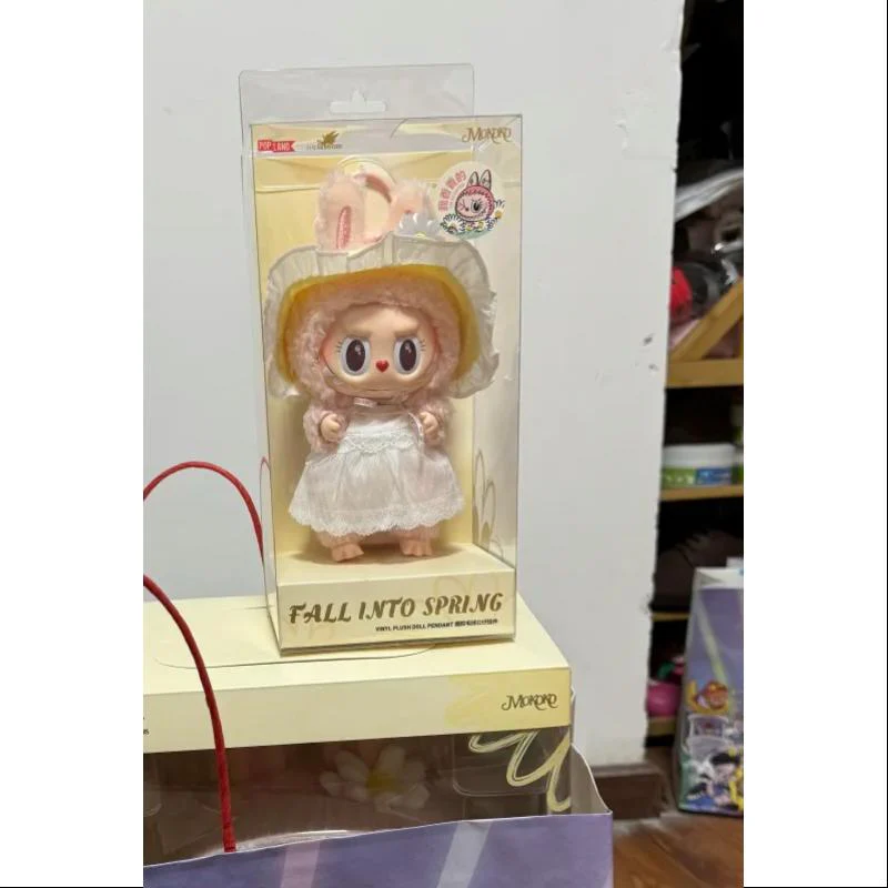 Labubu Mokoko Fall into Spring Vinyl Plush Doll Pendant Limited Edition - tumbierware