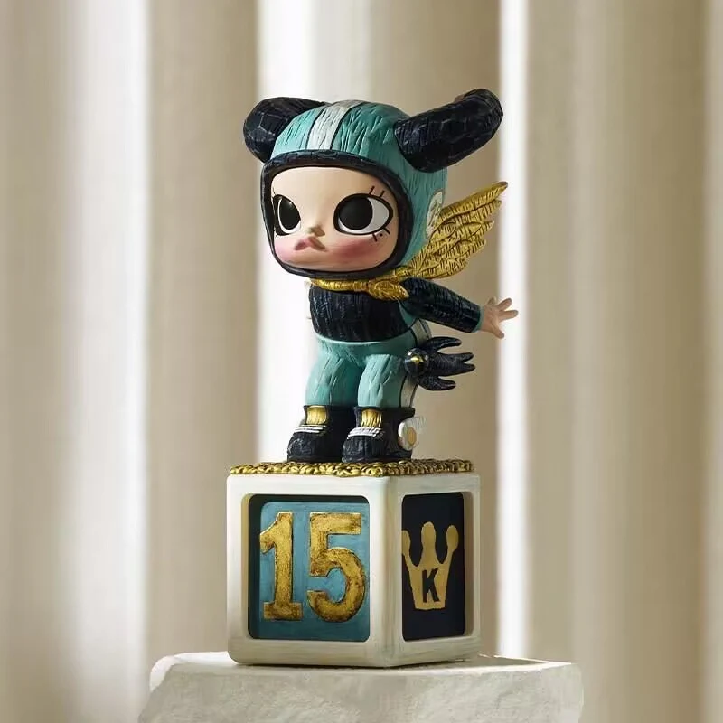 MOLLY Anniversary Statues Classical Retro 2 Series Tong Niu Fei Tian(Golden Ver.) - tumbierware