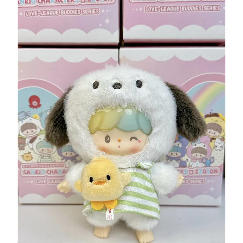 zZoton Sanrio Characters Love League Buddies Series Vinyl Plush Doll Pochacco zZoton - tumbierware