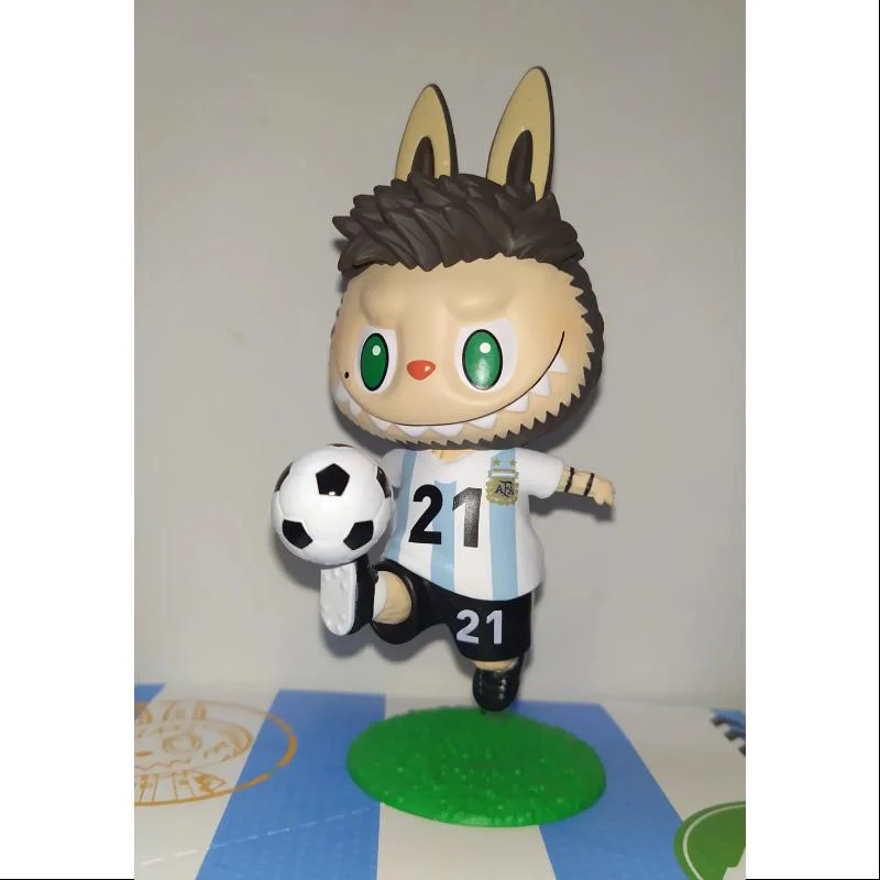 Labubu The Monsters Argentina Soccer Football Team Series Paulo Dybala Skills - tumbierware