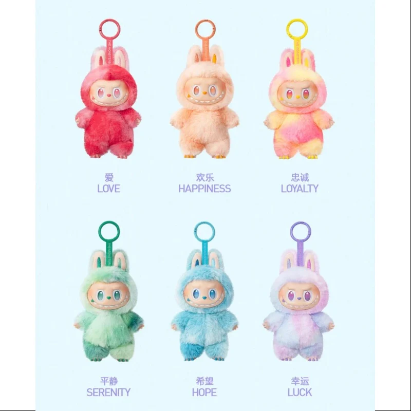 Labubu The Monsters Big into Energy Series Vinyl Plush Pendant Whole Set Opened - tumbierware