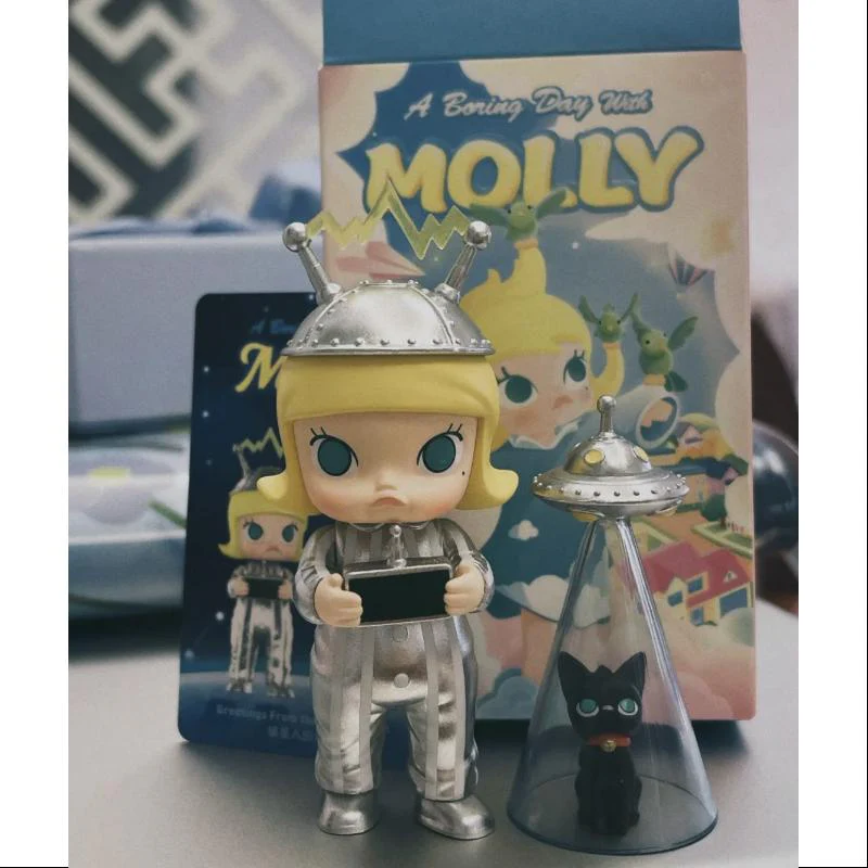 MOLLY A Boring Day With Molly Series secret GREETINGS FROM THE MEOW PLANET(1/144) - tumbierware