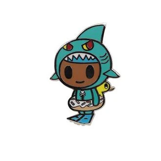 Tokidoki Little Jaws Enamel Pin - tumbierware