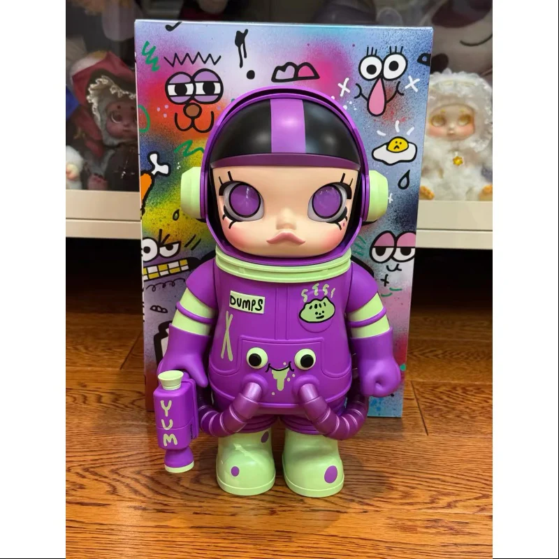 MEGA SPACE MOLLY 400% Jon Burgerman Space Cadets Series DUMPS 2025 Limited Edition - tumbierware
