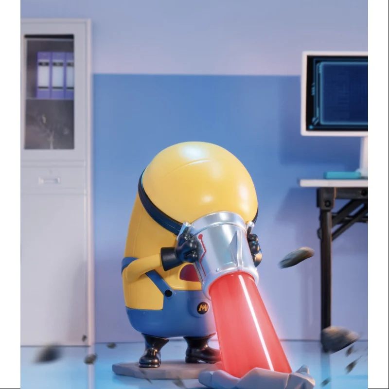Pop Mart X Minions Illumination's Despicable Me 4 Series Mega Minion Mel - tumbierware