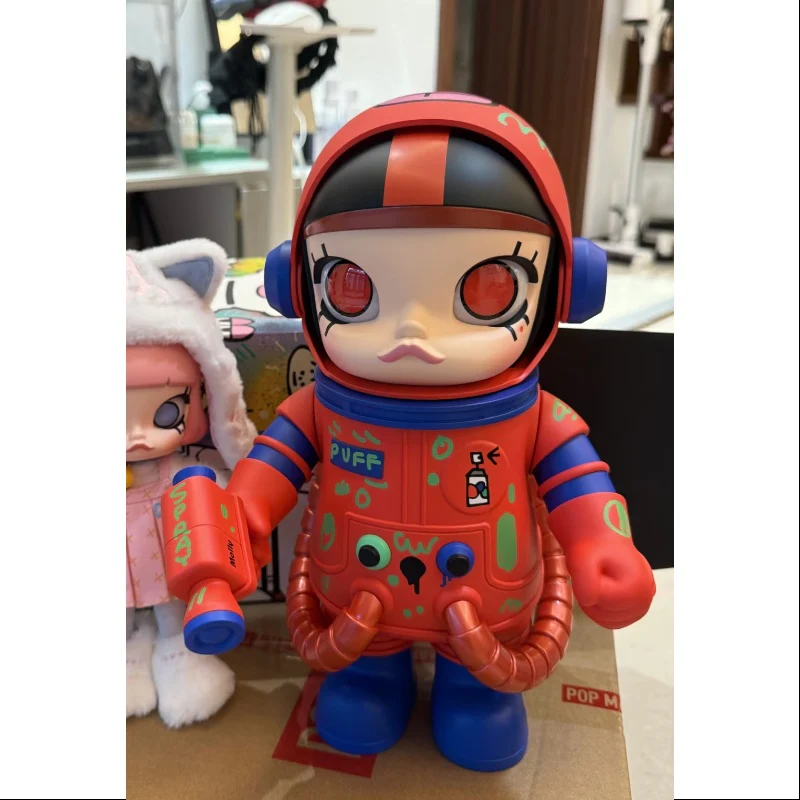 MEGA SPACE MOLLY 400% Jon Burgerman Space Cadets Series PUFF 2025 Limited Edition - tumbierware