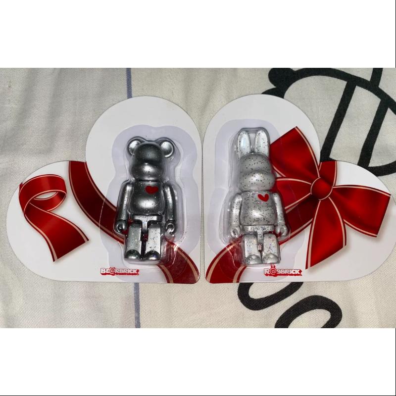 Bearbrick Valentine's Day 20th Anniv. Set 100% Limited Medicom Be@rbrick - tumbierware
