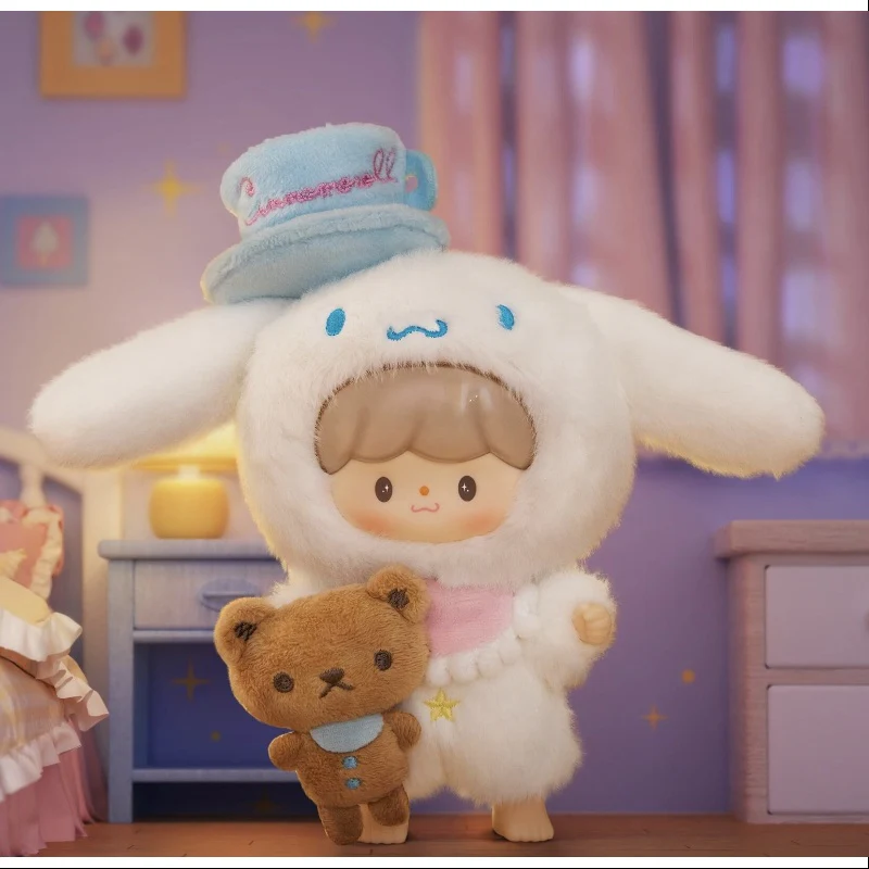 zZoton Sanrio Characters Love League Buddies Series Vinyl Plush Doll Secret Cinnamoroll zZoton(1/72) - tumbierware